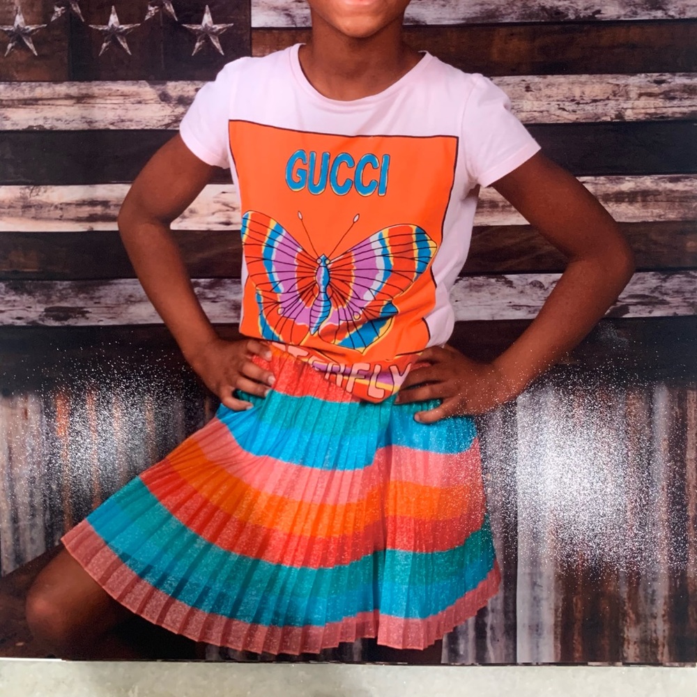 Gucci skirt and top authentic Guc